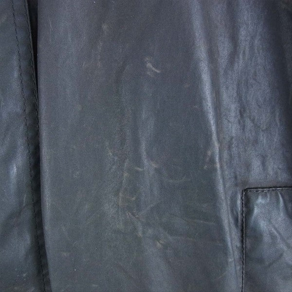 Barbour バブアー 英国製 BEAUFORT ビューフォート オイルド コート ブラック系 -【中古】