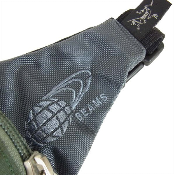 ARC'TERYX アークテリクス ×BEAMS ビームス URBAN FANNY アーバンファニー ボディバッグ ウェストポーチ カーキ(オリーブグリーン)系【美品】【中古】