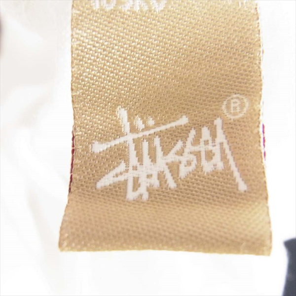 BEDWIN & THE HEARTBREAKERS ベドウィンアンドザハートブレイカーズ ステューシー STUSSY ロゴ プリント クルーネック 半袖シャツ 白系 no.3【中古】