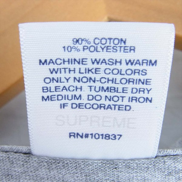 Supreme シュプリーム 19AW Bandana Box Logo Tee バンダナ ボックス ロゴ 半袖 Tシャツ グレー系 M【中古】