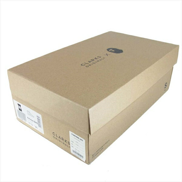 A BATHING APE アベイシングエイプ 20SS 1G23191904 クラークス CLARKS Wallabee BAPE ワラビーベイプ スニーカー マルチカラー系 UK10【新古品】【未使用】【中古】