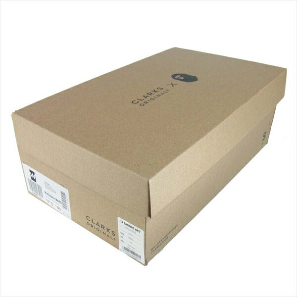 A BATHING APE アベイシングエイプ クラークス CLARKS 1G23191904 20SS Wallabee BAPE ワラビーベイプ スニーカー マルチカラー系 UK10【新古品】【未使用】【中古】