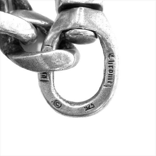 CHROME HEARTS クロムハーツ(原本無) 2クリップ ロング クラシック ウォレットチェーン シルバー【中古】
