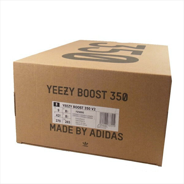 adidas アディダス イージーブースト YEEZY BOOST 国内正規品 FZ5000 350 V2 カーボン CARBON スニーカー 黒系 26.5cm【新古品】【未使用】【中古】