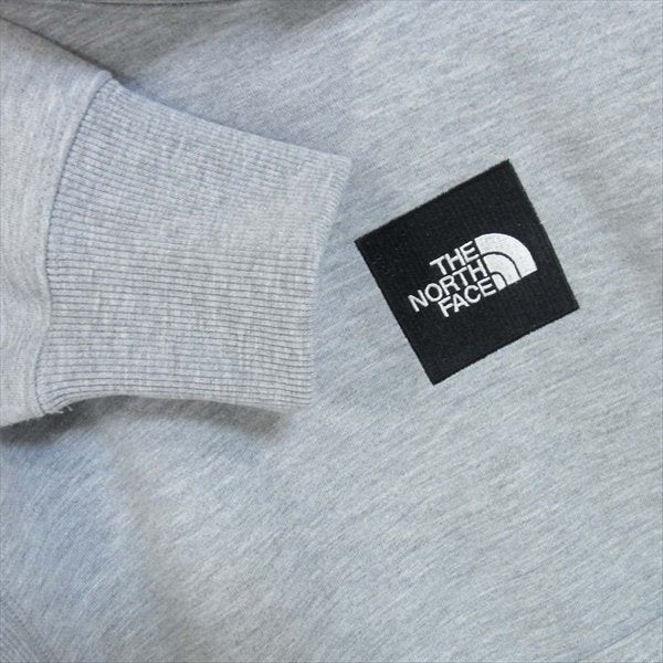 THE NORTH FACE ノースフェイス NT61821R Heather Logo Big Hoodie ヘザー ロゴ ビッグ フーディー パーカー グレー系 M【美品】【中古】