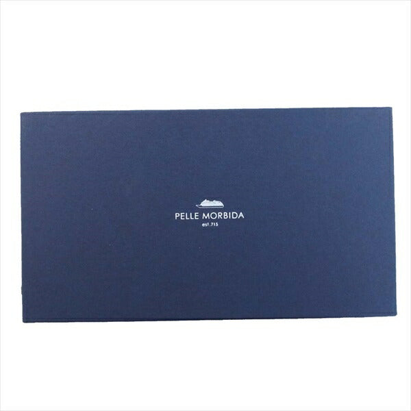 PELLE MORBIDA ペッレモルビダ OVERLORD オーバーロード ラウンドジップ ファスナー レザー ウォレット 財布 ブラック系【新古品】【未使用】【中古】