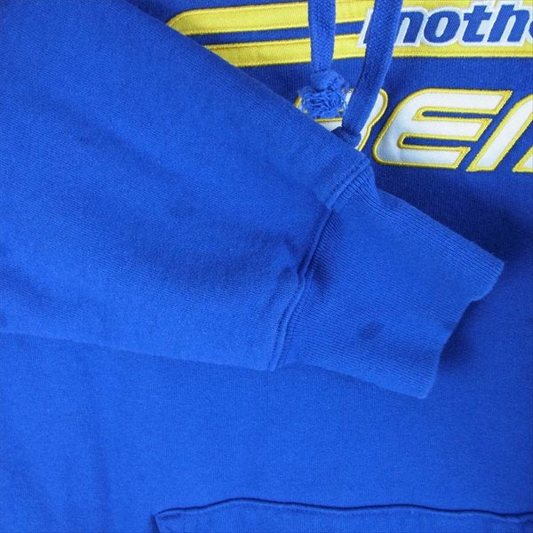 Supreme シュプリーム 19SS Motherfucker Hooded Sweatshirt フード スウェット パーカー 青【美品】【中古】