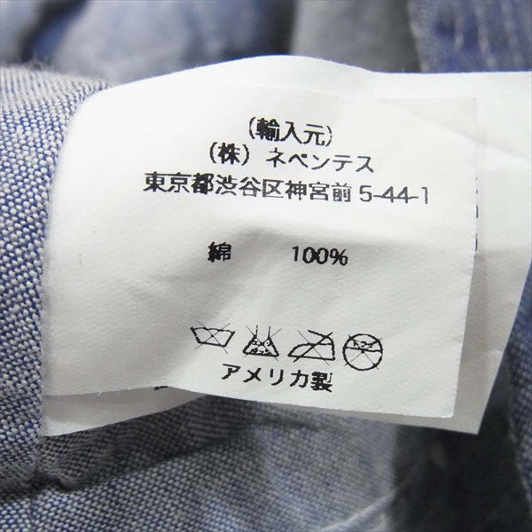 Engineered Garments エンジニアードガーメンツ DENIM BUCKET HAT デニム バケット ハット 帽子 ブルー系 M【中古】