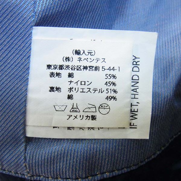 Engineered Garments エンジニアードガーメンツ BUCKET HAT ポプリン バケット ハット 帽子 ネイビー系 M【中古】