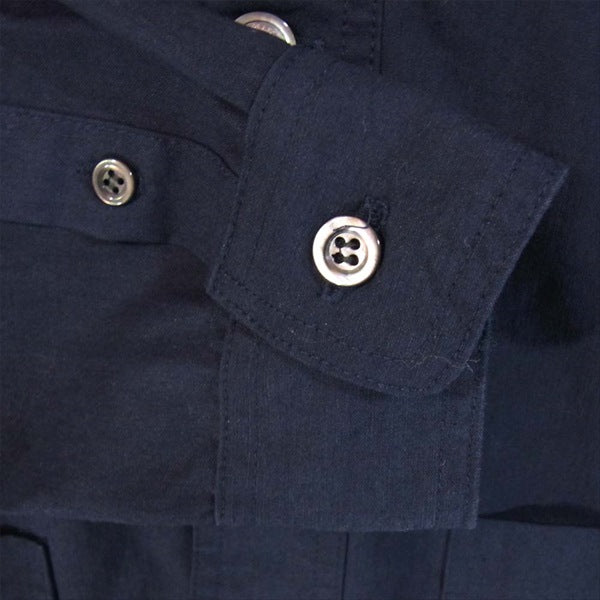 Orobianco オロビアンコ OBK513B メンズ シャツ ジャケット ネイビー系 L【中古】