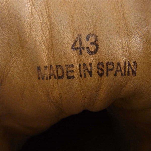 JIMMY CHOO ジミーチュウ ハイカット スニーカー ゴールド系 43【中古】