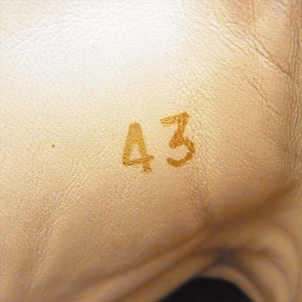 Christian Louboutin クリスチャンルブタン ベルテッド サイドジップ ハイカット スニーカー 黒系 43【中古】