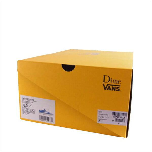 VANS バンズ VN0A4VHW2YO Half Cab Pro Ltd Dime スニーカー 水色×白 24㎝【新古品】【未使用】【中古】