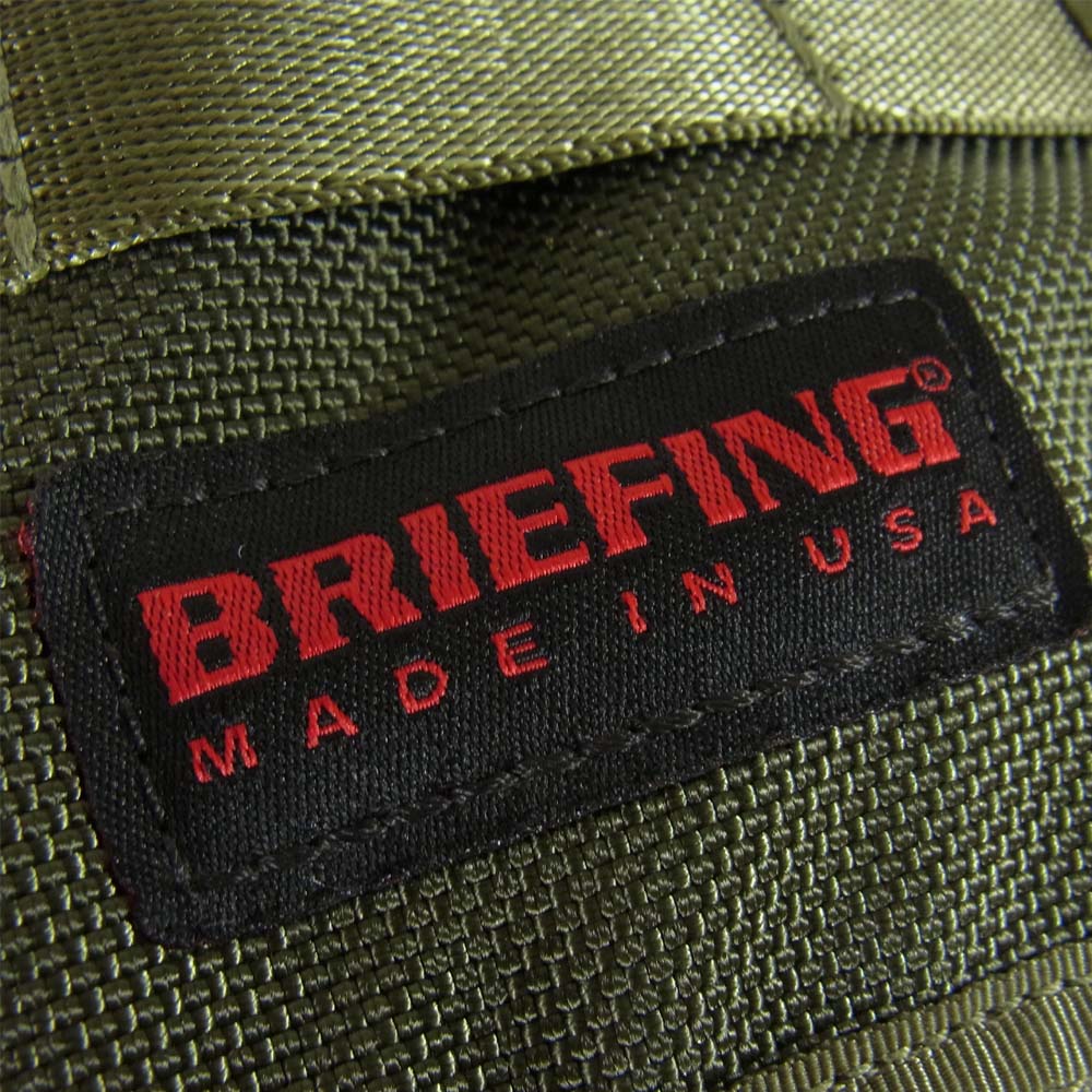 BRIEFING ブリーフィング T-SACOCHE BRM183206 RANGER GREEN カーキ系【極上美品】【中古】