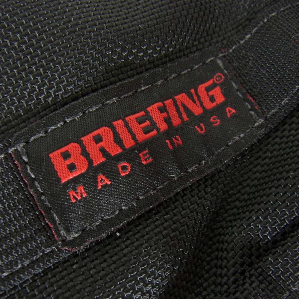 BRIEFING ブリーフィング BRF212219 MOLLE BAG ブリーフケース クラッチバック 2WAY ブラック系【極上美品】【中古】