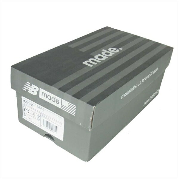 NEW BALANCE ニューバランス ML1978SO × ウールリッチ WOOLRICH ML1978SO スニーカー グレー系 27cm【新古品】【未使用】【中古】