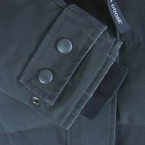 CANADA GOOSE カナダグース 国内正規品 レディース 2302JL MACKENZIE PARKA マッケンジー ダウン コート 黒系 M【中古】