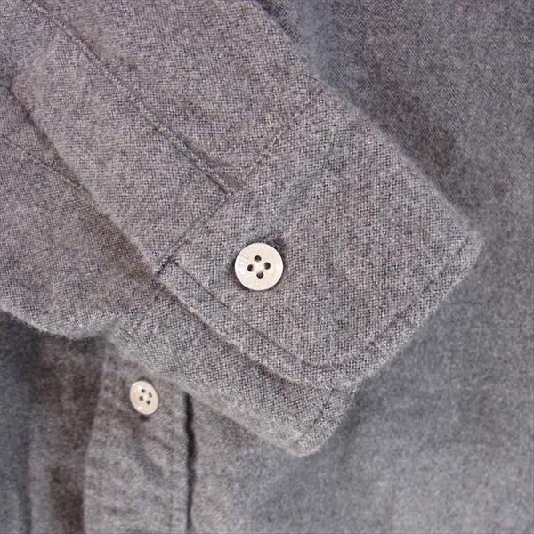 BONCOURA ボンクラ ボタンダウン メンズ 日本製 コットン グレー系 36【中古】