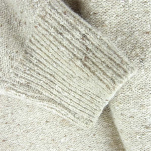 BONCOURA ボンクラ モックネック セーター ニット ベージュ系 36【美品】【中古】
