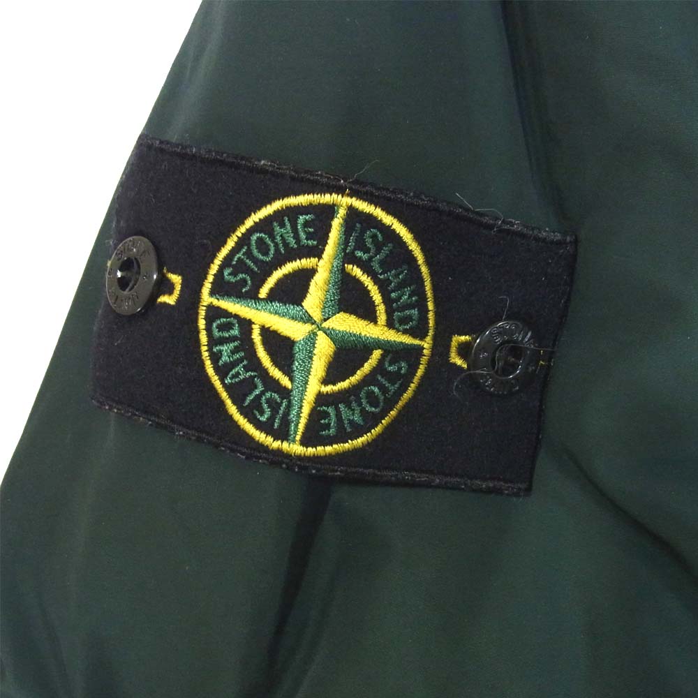 STONE ISLAND ストーンアイランド 国内正規品 MICRO REPS DOWN マイクロ レップス グリーン系 L【中古】
