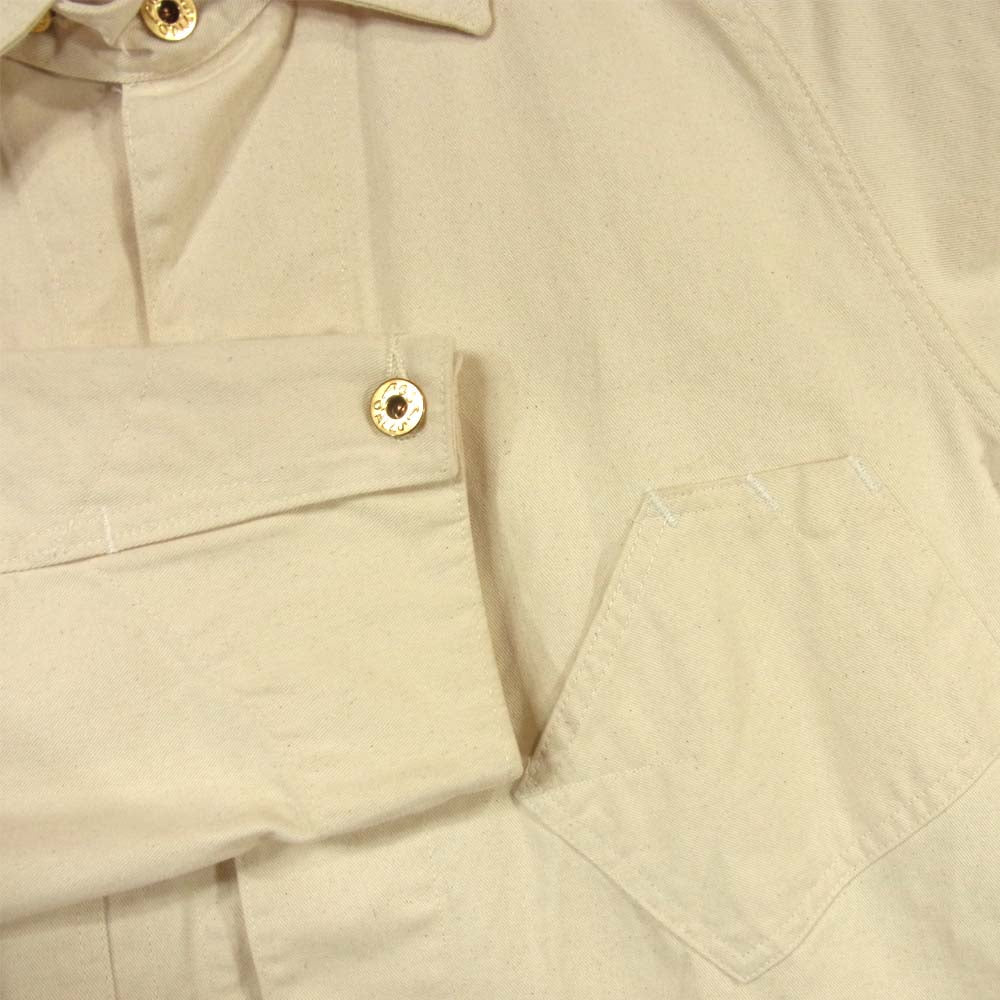POST OVERALLS ポストオーバーオールズ カバーオール ジャケット ベージュ系 L【中古】