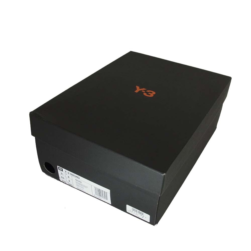 Yohji Yamamoto ヨウジヤマモト FX1752 ワイスリー Y-3 HICHO スニーカー ブラック系 27.5cm【新古品】【未使用】【中古】
