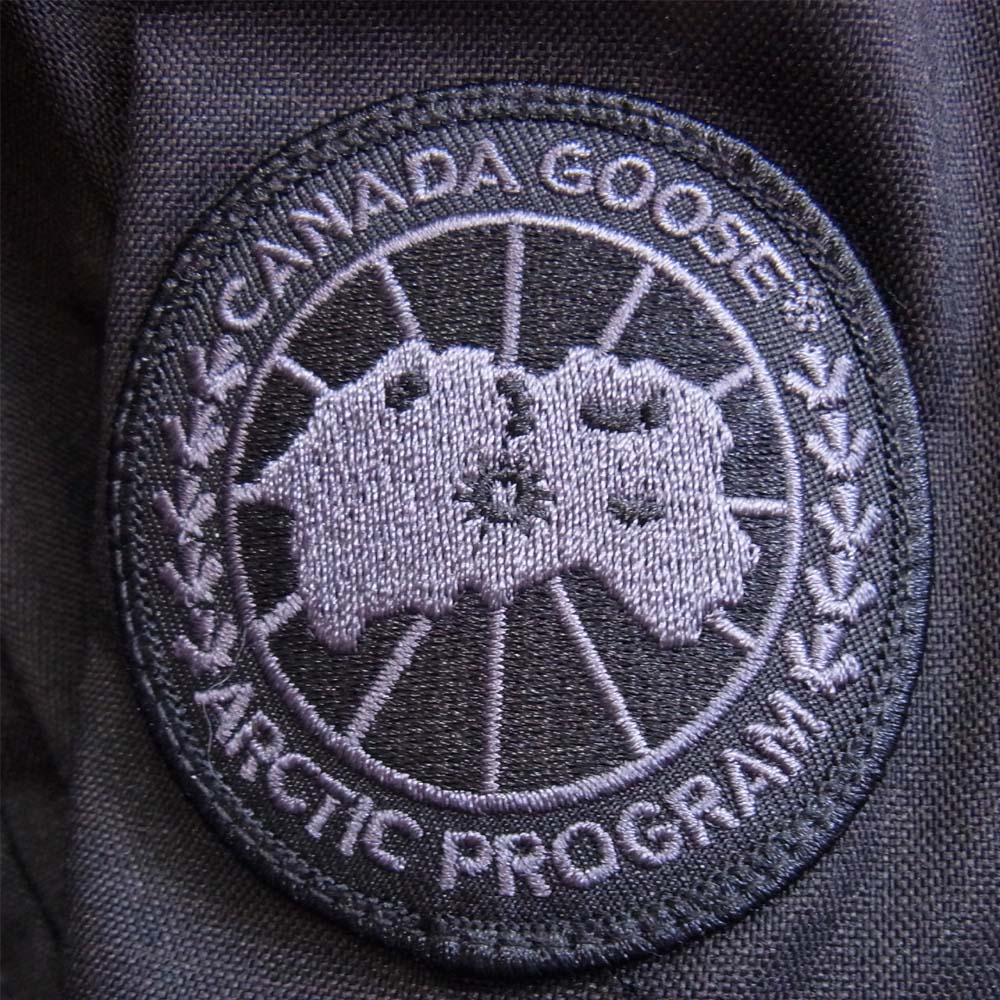 CANADA GOOSE カナダグース 3481JMB 国内正規品 エディフィス 別注 CRESTON クレストン ダウン ジャケット ブラック系 S【中古】