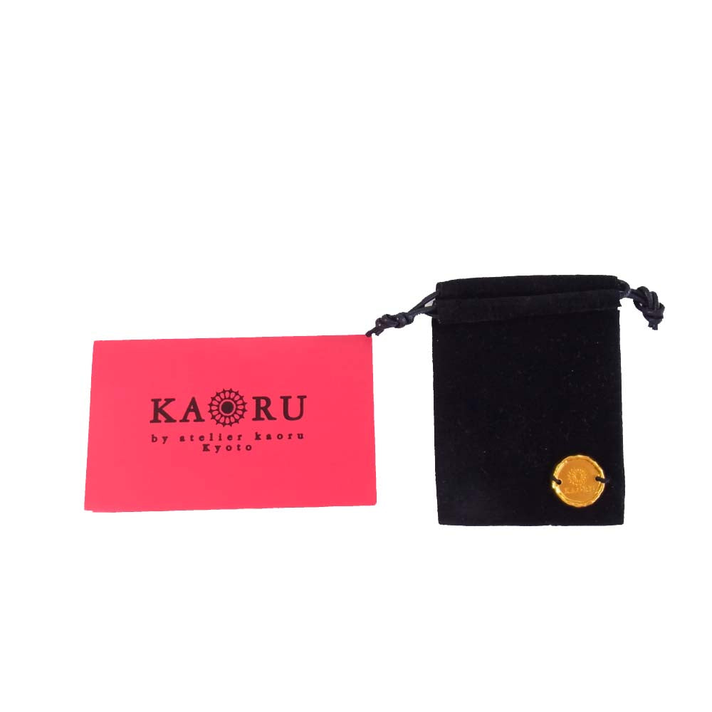 アトリエ カオル ATELIER KAORU ギャラ付き アトリエ カオル ATELIER KAORU NSV-329-SV レース フラワー ネックレス シルバー系【極上美品】【中古】