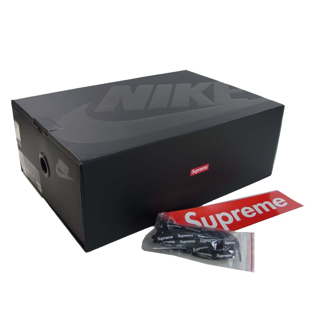 Supreme シュプリーム 20SS CU9225-001 × NIKE ナイキ AIR FORCE 1 LOW エアフォース スニーカー ブラック系 28cm【新古品】【未使用】【中古】