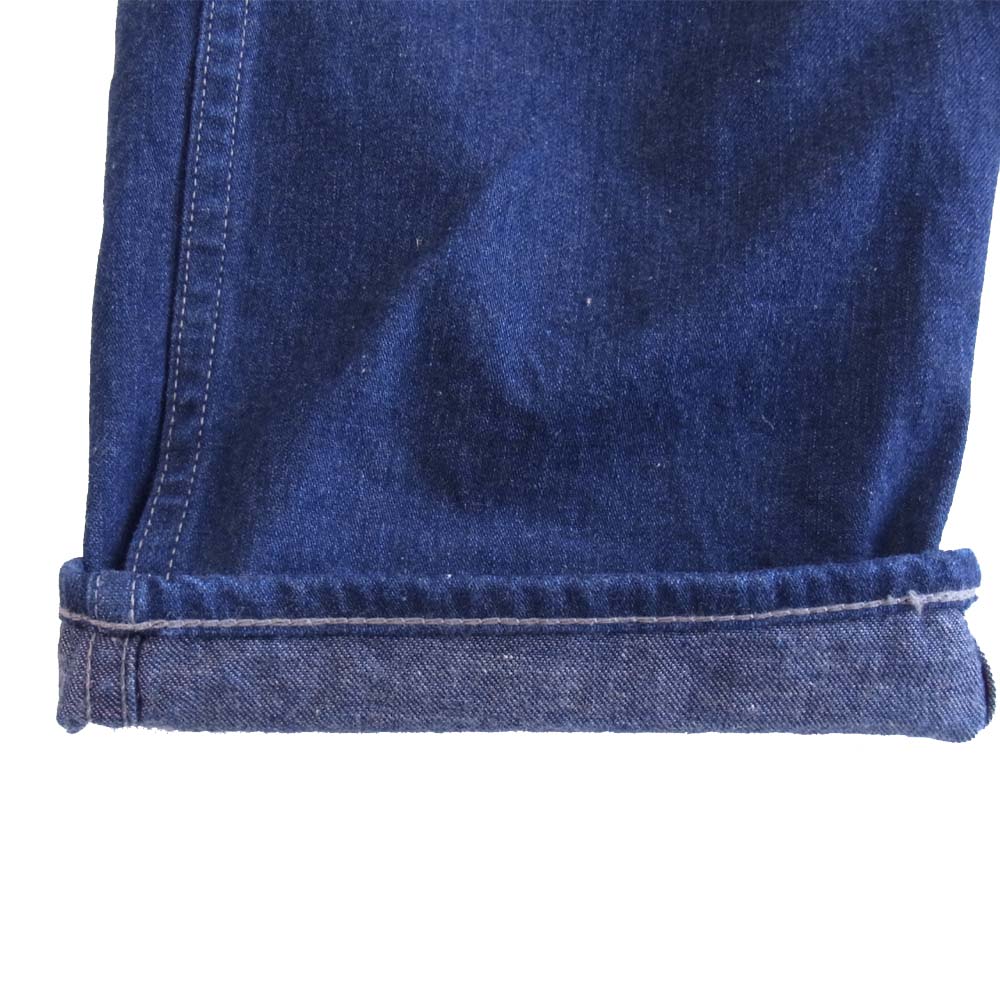 Pherrow's フェローズ ジップフライ デニムパンツ インディゴブルー系 28【中古】