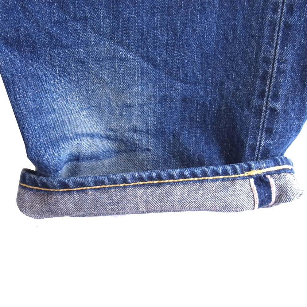 SUGAR CANE シュガーケーン FIBER DENIM LONE STAR JEANS TWO STAR 2スターモデル ローン スター ジーンズ インディゴブルー系 W29【中古】