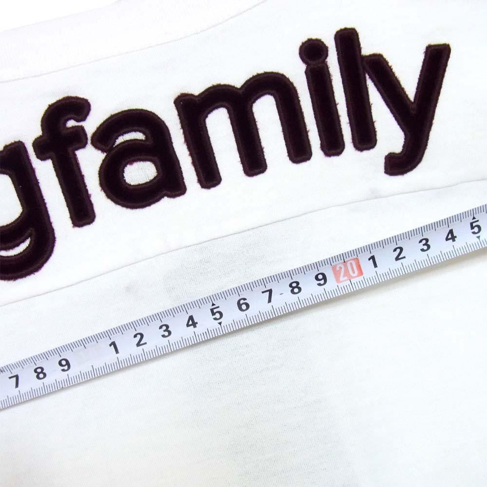 DOLCE&GABBANA ドルチェアンドガッバーナ G8GH2ZG7IYX1 DG family EMBROIDERY ファミリー刺繍 半袖 Tシャツ ホワイト系 44【中古】