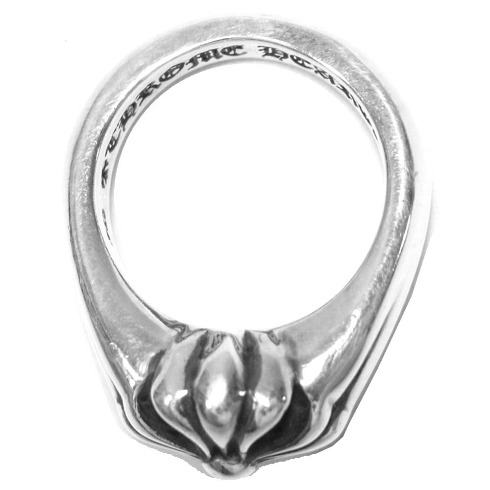 CHROME HEARTS クロムハーツ(原本無) CUTOUT CH PLS SML カットアウトクロス リング スモール シルバー系【中古】