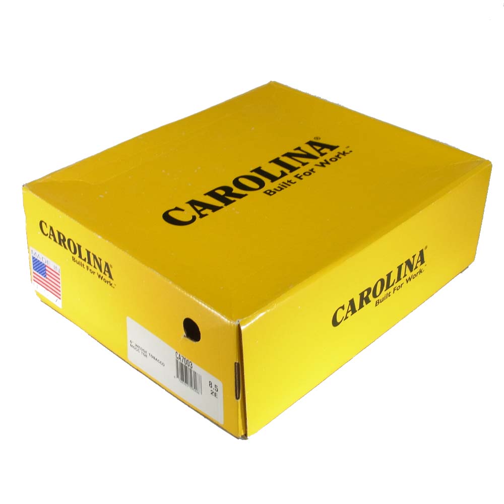 キャロライナ CA7003 6 WEDGE TOBACCO MOCC TOE ブーツ ブラウン系 8.5 2E【中古】