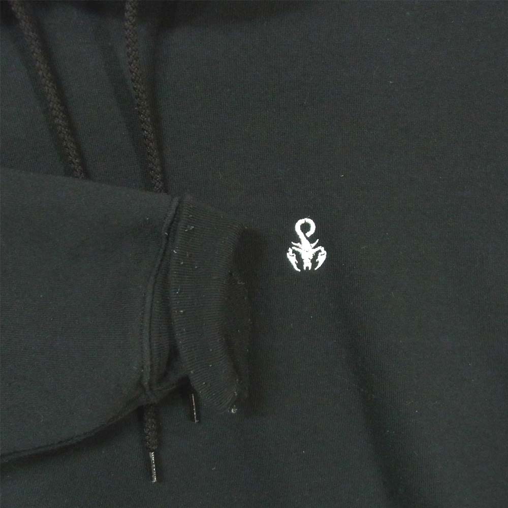 SOPHNET. ソフネット SOPH-189146 FRUIT OF THE LOOM フルーツ AUTHENTIC PULL OVER HOODY プルオーバー パーカー ブラック系 L【中古】