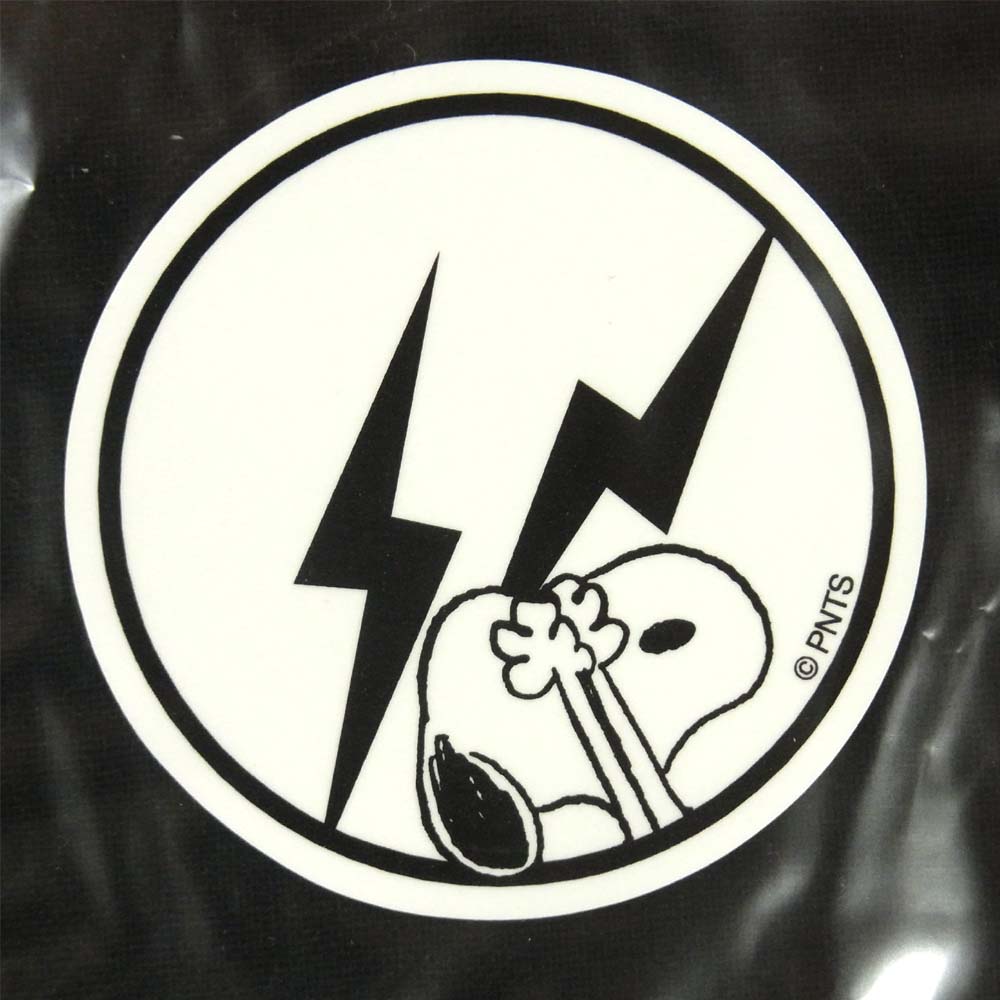 FRAGMENT DESIGN フラグメントデザイン PUM-20090-C ピーナッツ PEANUTS コンビニ THE CONVENI スヌーピー プリント 半袖 Tシャツ ホワイト系 L【美品】【中古】