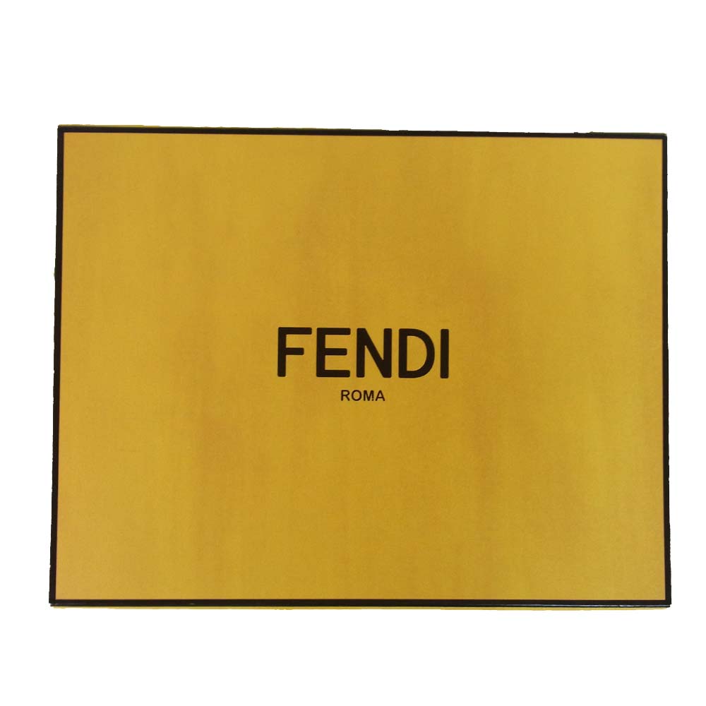 FENDI フェンディ 8BT284 KANI F キャナイ エフ ショルダー バッグ ブラック系【中古】