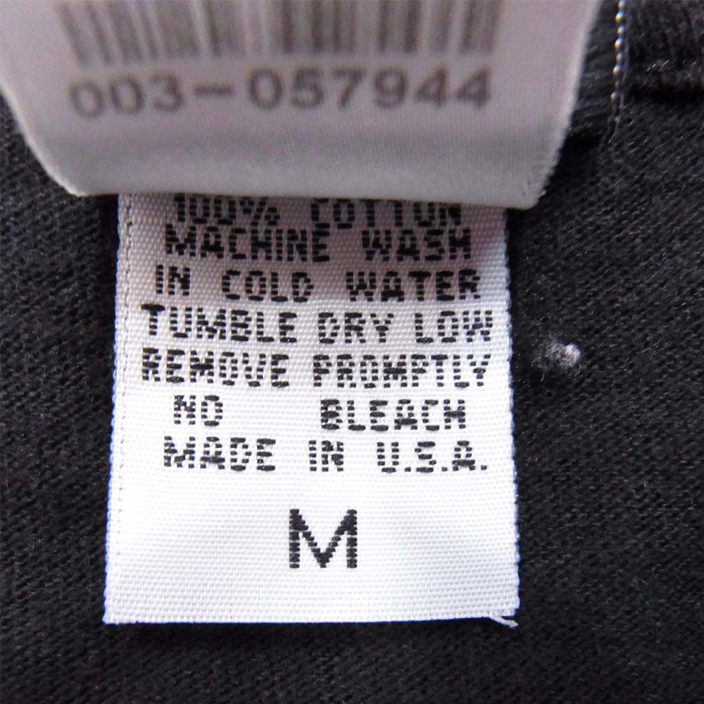 CHROME HEARTS クロムハーツ(原本無) CHプラス スクロールラベル バックプリント ポケット Tシャツ ブラック系 M【中古】