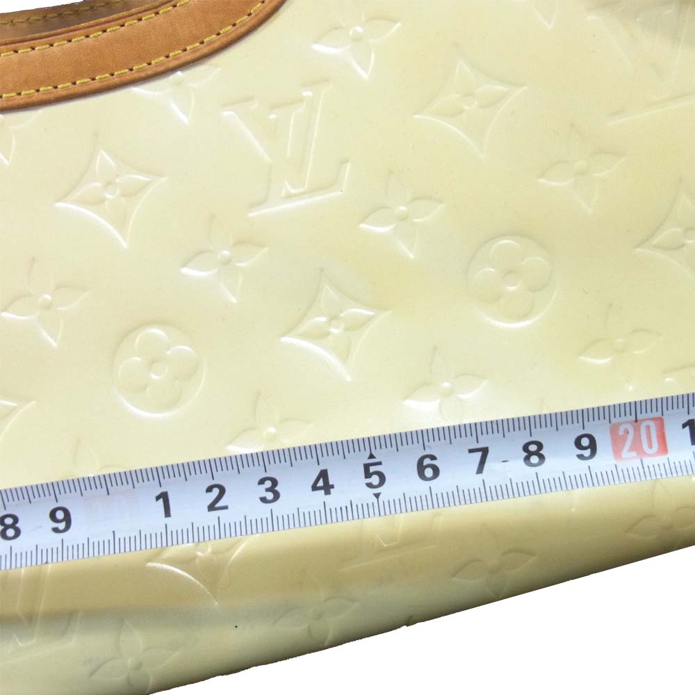 LOUIS VUITTON ルイ・ヴィトン M91372 モノグラム ヴェルニ ロクスバリー ドライブ 2way バッグ オフホワイト系【中古】