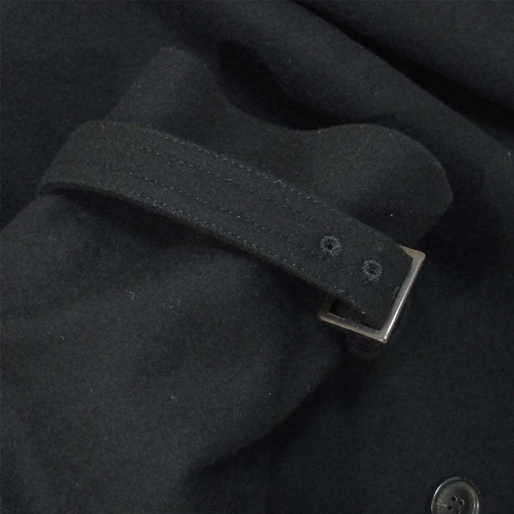 Christian Dior クリスチャンディオール ウール トレンチ コート ブラック系 46【美品】【中古】
