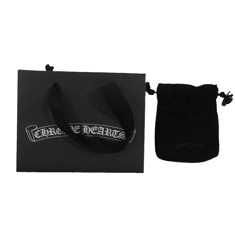 CHROME HEARTS クロムハーツ(原本無) ホノルル店インボイス&レシート付 PYRAMID PLS LNK ピラミッド プラス リンク ブレスレット シルバー系 表記なし【中古】