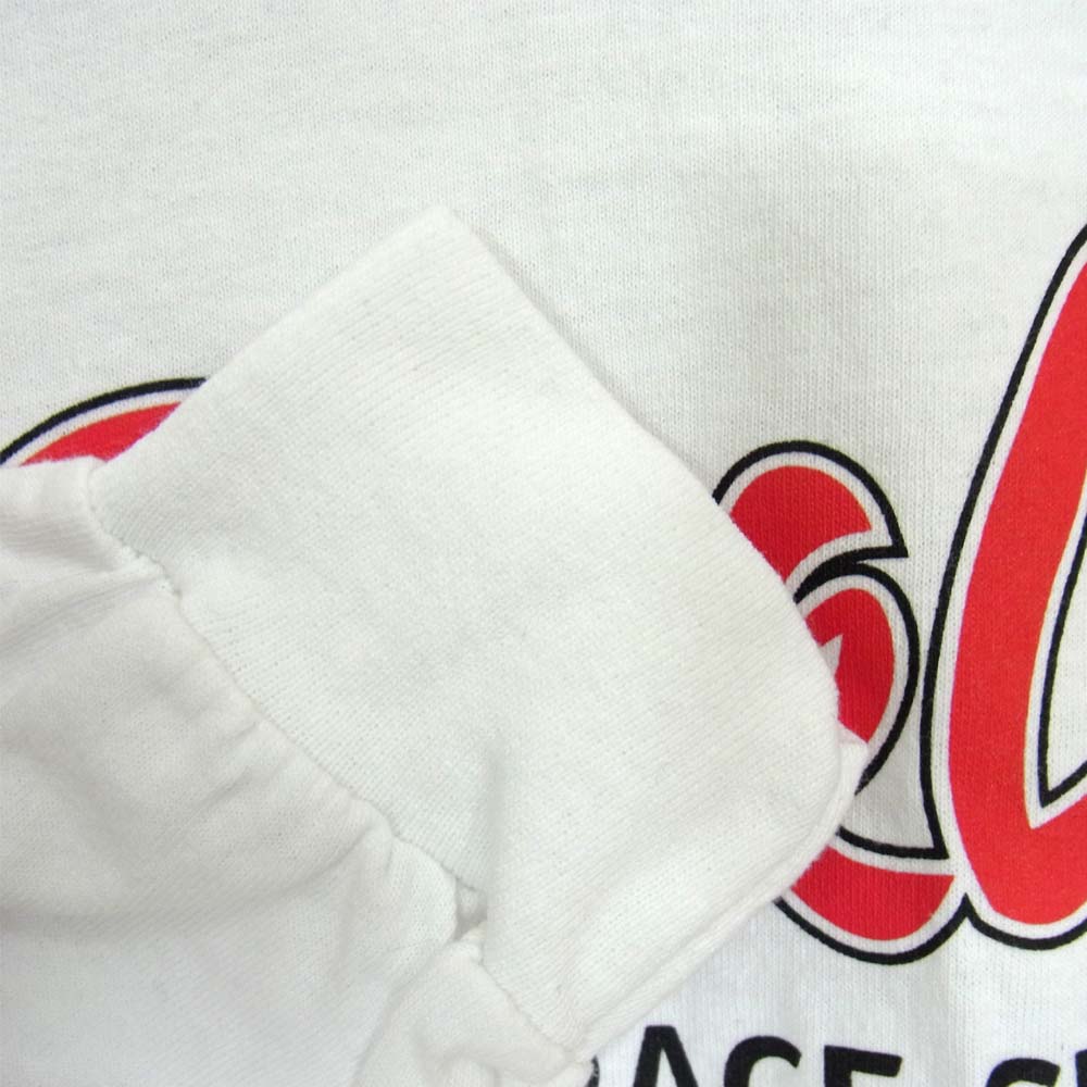 ポークチョップ ガレージサプライ SCRIPT LOGO TEE ロングスリーブ Tシャツ ホワイト系 L【中古】