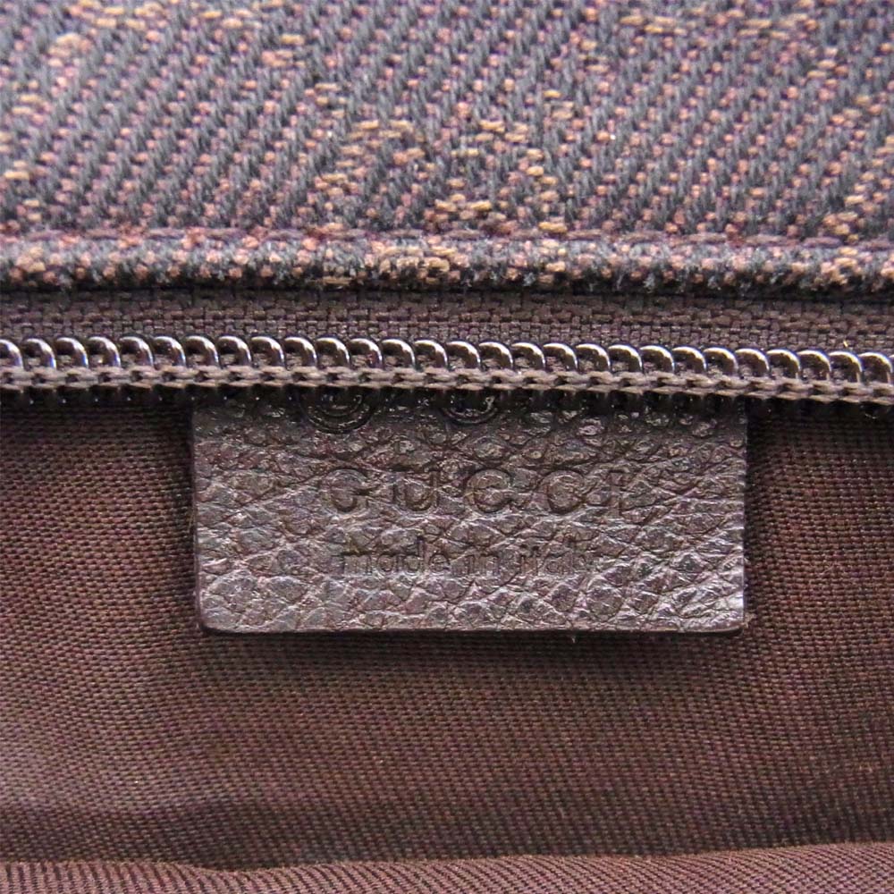 GUCCI グッチ 180450 GGキャンバス トート バッグ ブラウン系【中古】