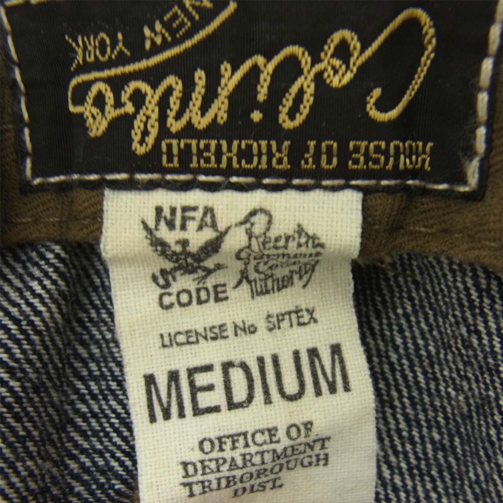 COLIMBO コリンボ デニム バケットハット インディゴブルー系【中古】