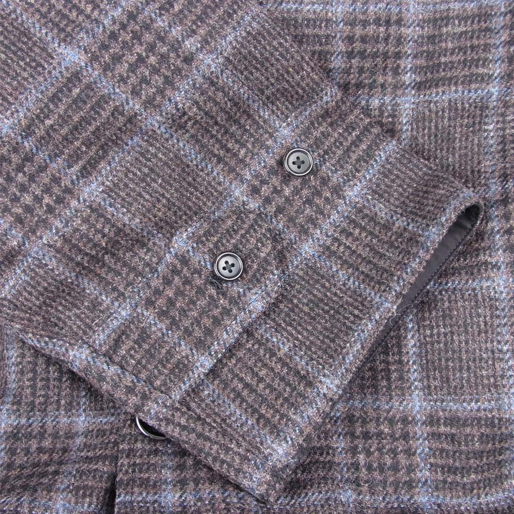 アナトミカ 20AW 530-552-02 SINGLE RAGLAN 2 S-P GABARDINE リバーシブル シングル ラグラン コート ブラック系 チャコール系 48【新古品】【未使用】【中古】