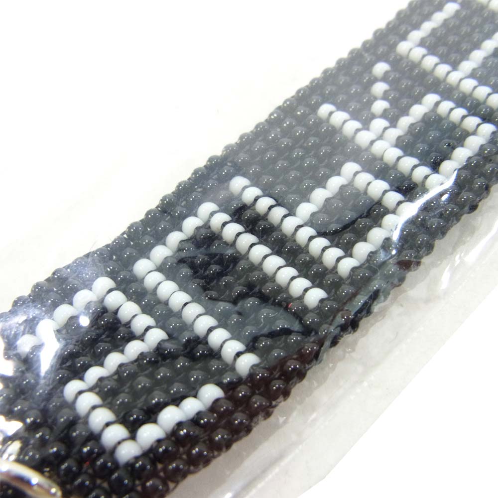 Supreme シュプリーム 20ss Beaded Keychain ロゴ ビーズ キーチェーン ブラック系【新古品】【未使用】【中古】