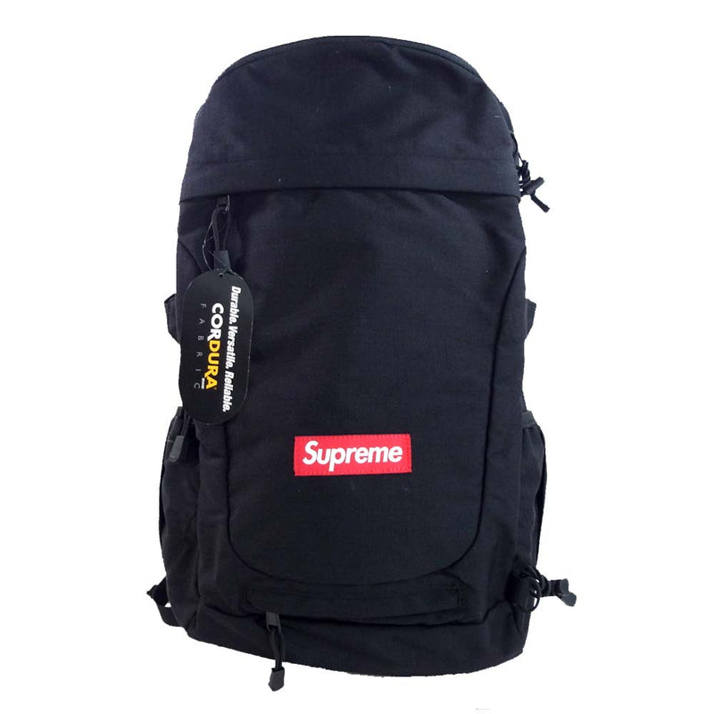 Supreme シュプリーム 12AW Backpack Box Logo ボックスロゴ ナイロン バックパック リュック ブラック系  表記無し【美品】【中古】