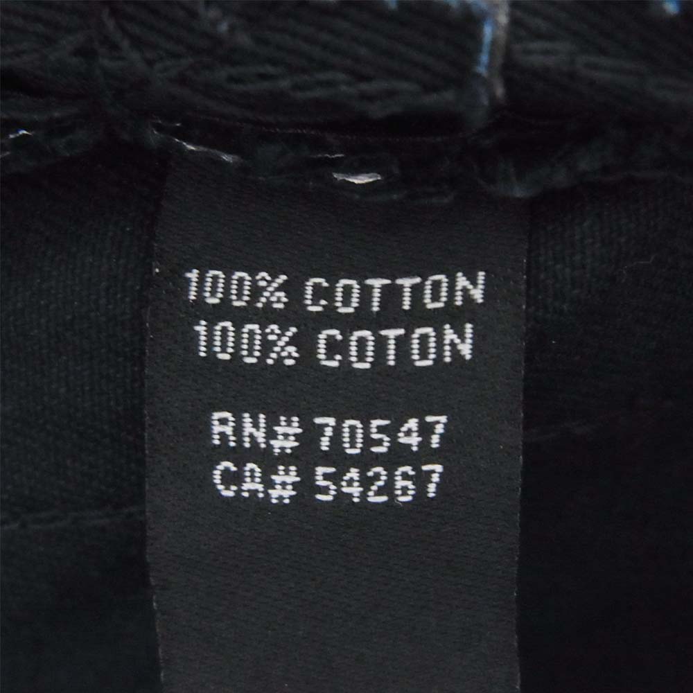 Supreme シュプリーム 15SS 47brand Crusher Hat クラッシャー 総柄 バケットハット ネイビー系 M-L【中古】