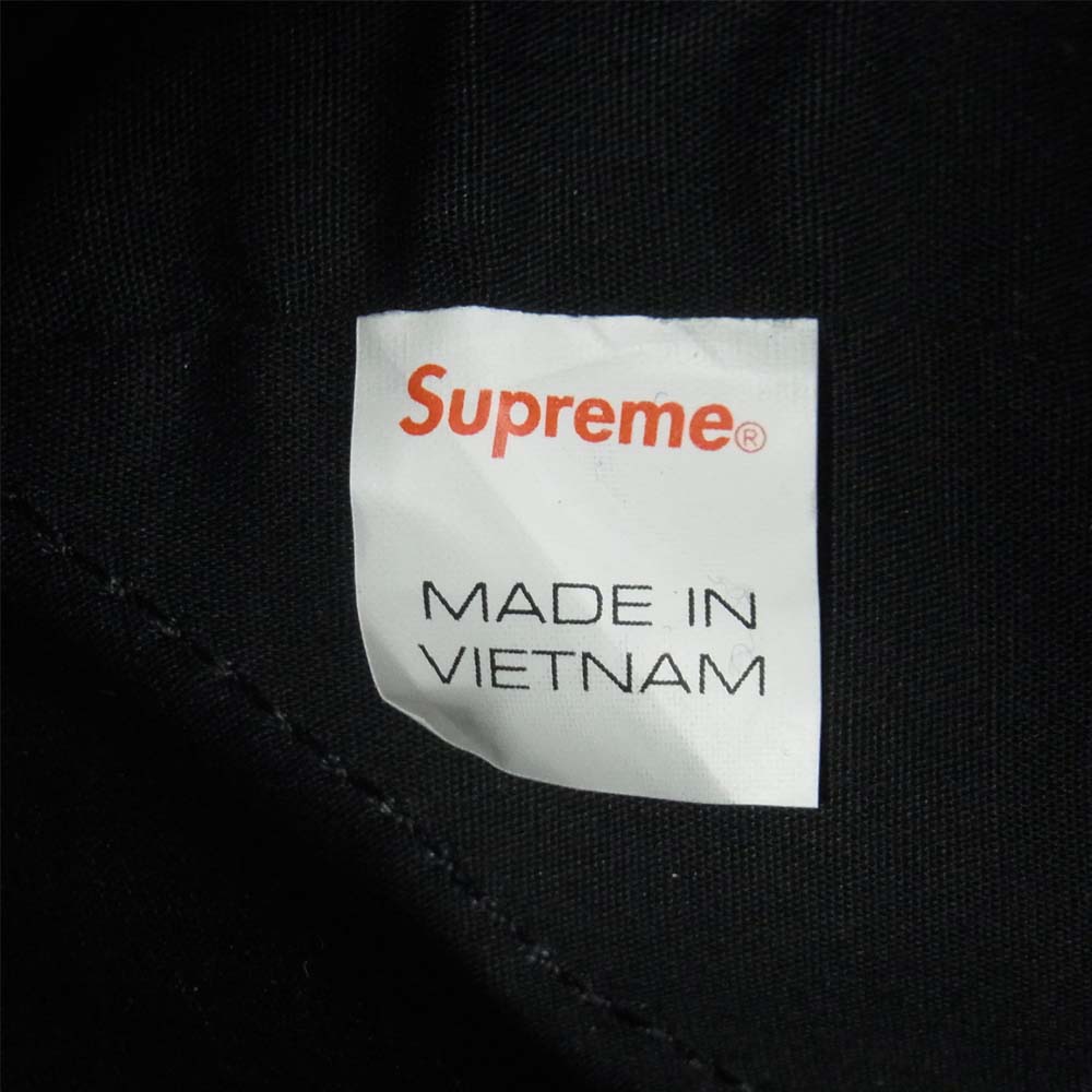 Supreme シュプリーム 20SS Raffia Tote ラフィア トートバッグ ベトナム製 ブラック系【美品】【中古】