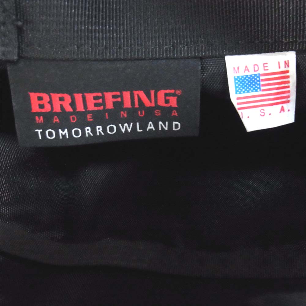 BRIEFING ブリーフィング TOMORRWLAND別注 A4ライナー 2WAY ブリーフケース ビジネスバッグ ブラック系【中古】